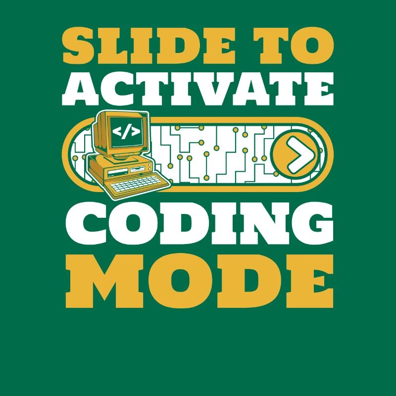 Faire glisser pour activer le codeur du développeur en mode codage