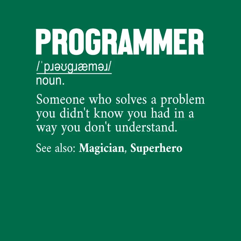 Programmer Definition Softwareentwickler Coder