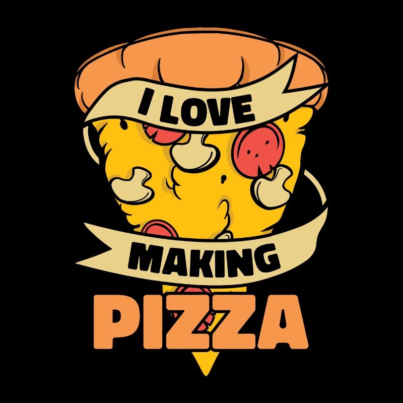 I love Making Pizza Pizzaofen Pizza Pizzablech