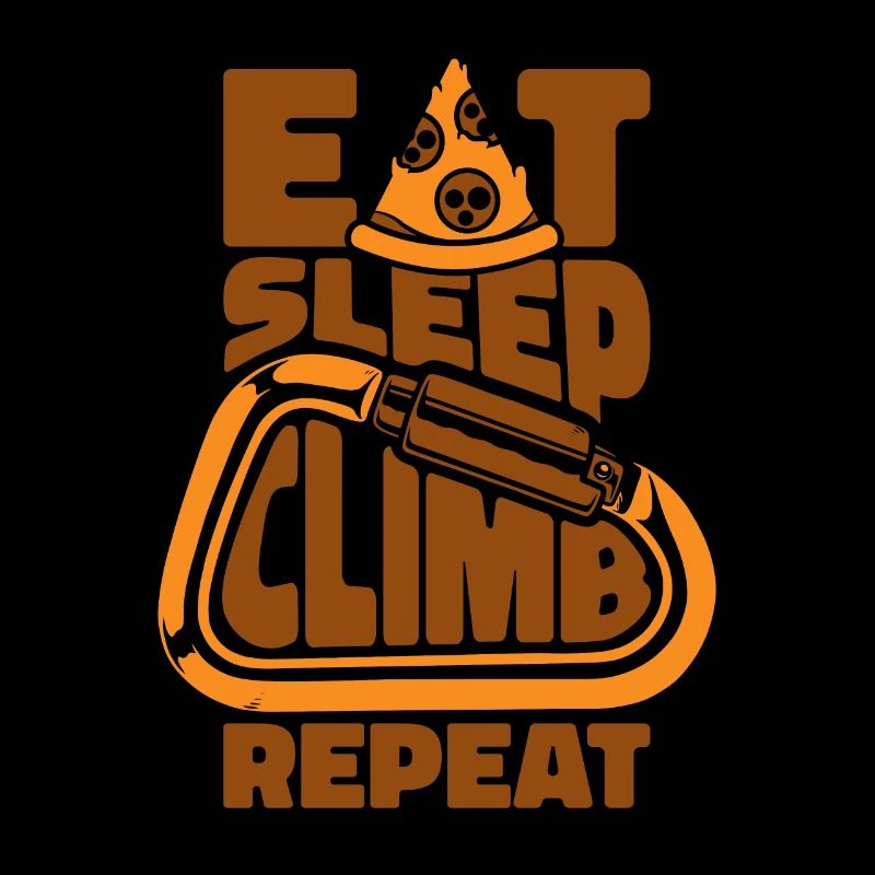 Eat Sleep Climb Repeat Bouldern Speedklettern