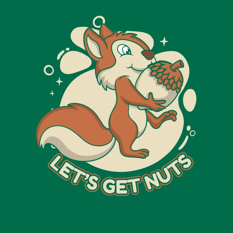 Let's Get Nuts Squirrel Fuchshörnchen Eichhörnchen