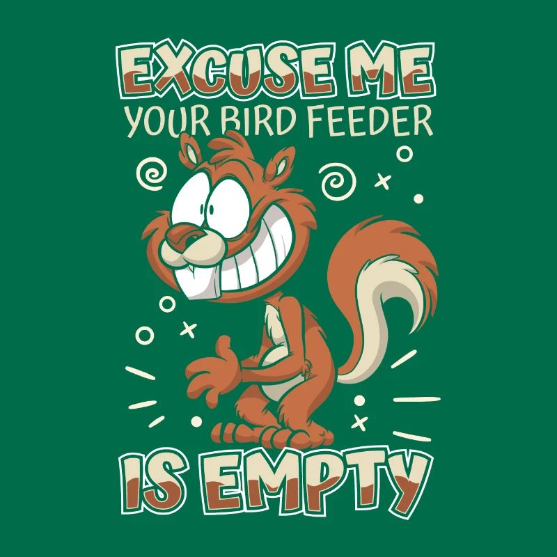 Your Bird Feed Is Empty Squirrel Fox Squirrel