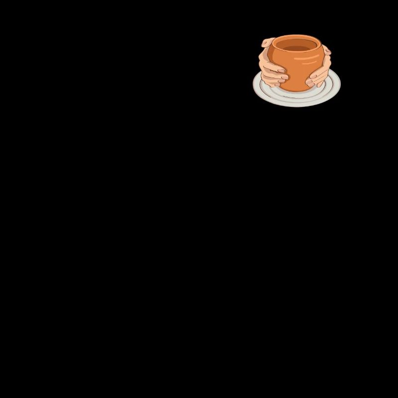 Pottery Logo Emblem Hobby Pottery Pro Wheel Lover