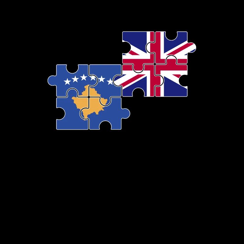 Kosovo Drapeau du Royaume-Uni Kosovar britannique