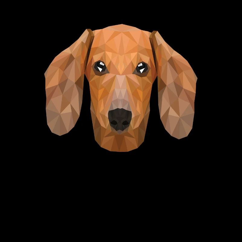 Polygone teckel teckel chien propriétaire de chien teckel