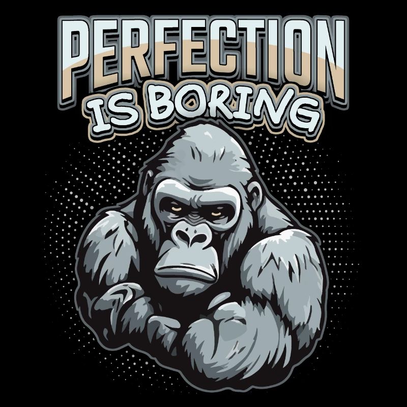 Drôle de singe gorille dicton, bande dessinée