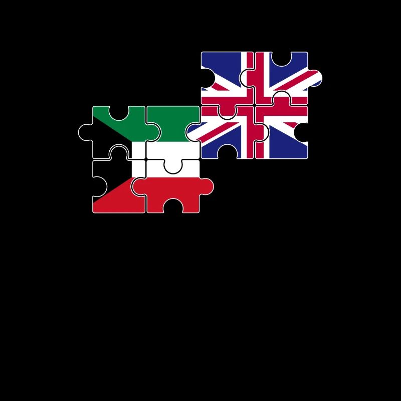 Kuwait UK Flag British Kuwaiti