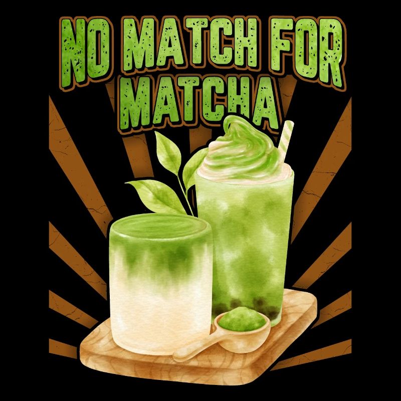 Matcha Tee, Matcha Latte lustiger Spruch, Pun