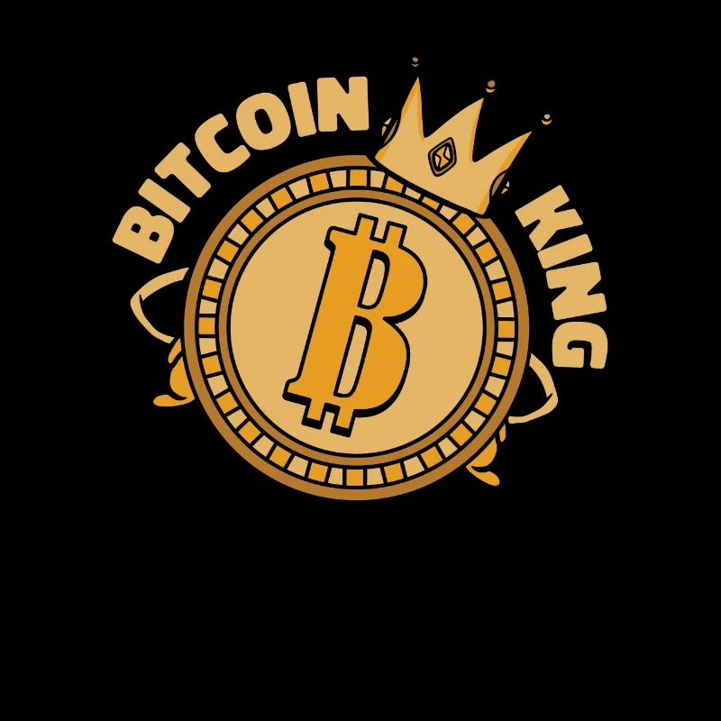 Bitcoin King Kryptowährung Blockchain Crypto