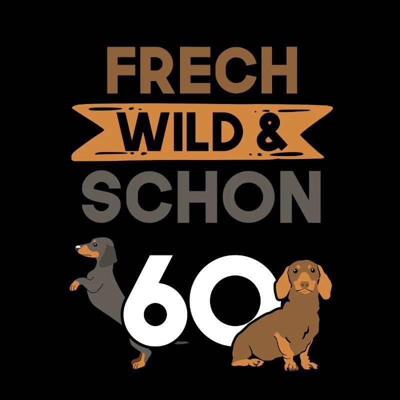 Geschenk 60 Jahre Geburtstag Dackel