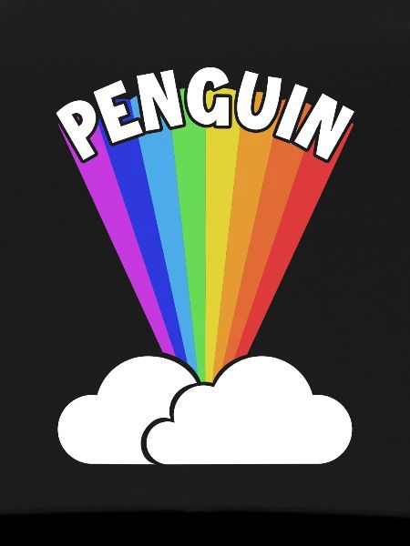 Penguin Rainbow Kaiserpinguin Seevogel