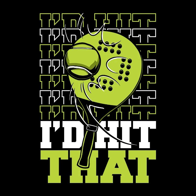 I'd Hit That Paddleball Paddle Tennis