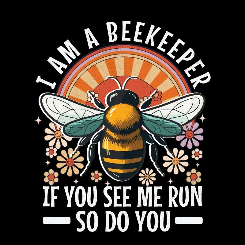 Funny Beekeeper Saying - Bee Swarm