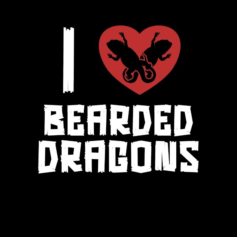 I love Bearded Dragons Pogona Pet Lizard Bearded