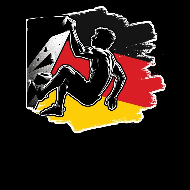 Germany Climber – Distressed Boulderer Climbing