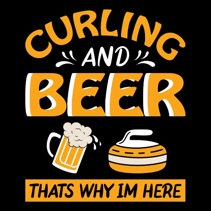 Curling and beer thats why im here