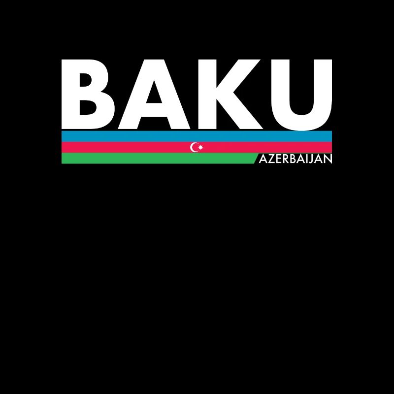 Bakou Azerbaïdjan Drapeau de l’Azerbaïdjan