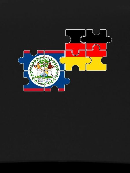 Belize Germany Flag Belizer