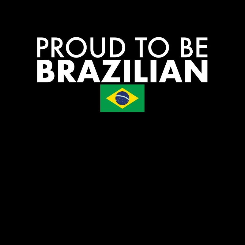 Fier d’être le drapeau brésilien du Brésil
