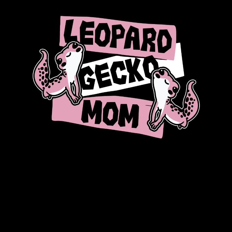 Leopard Gecko Mom Crested Lizard Gekkota Leopard