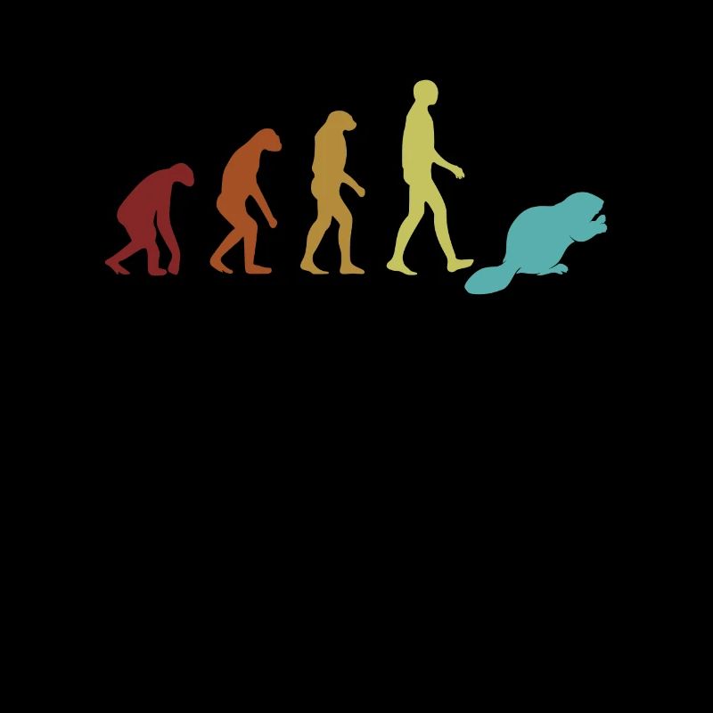 Beaver Evolution Castor Canadensis Nord-américain