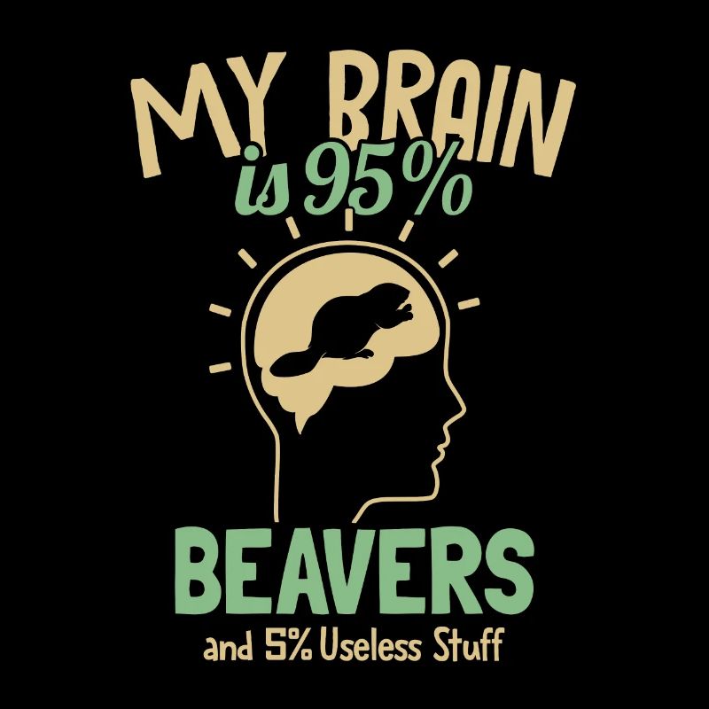 Mon cerveau est composé à 95% de castors Castor Canadensis
