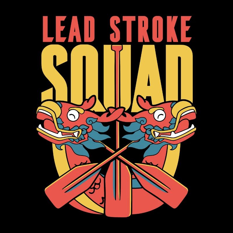 Lead Stroke Squad Pagayeur Batteur Équipe Lover