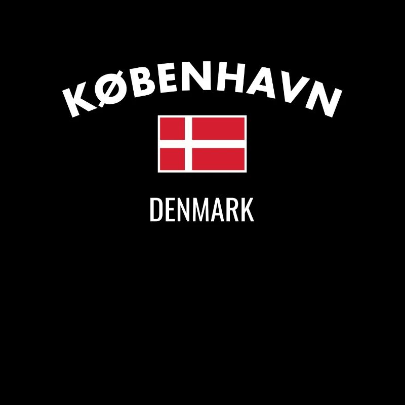 København Danemark Drapeau danois Proud Dane