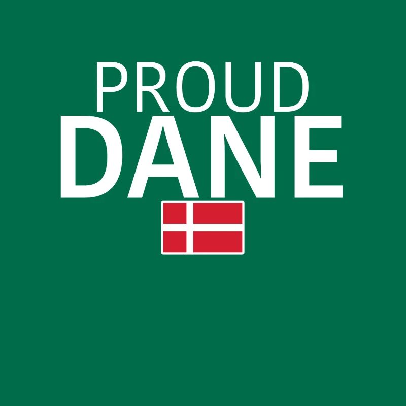 Fier Danois Danemark Drapeau danois Danois