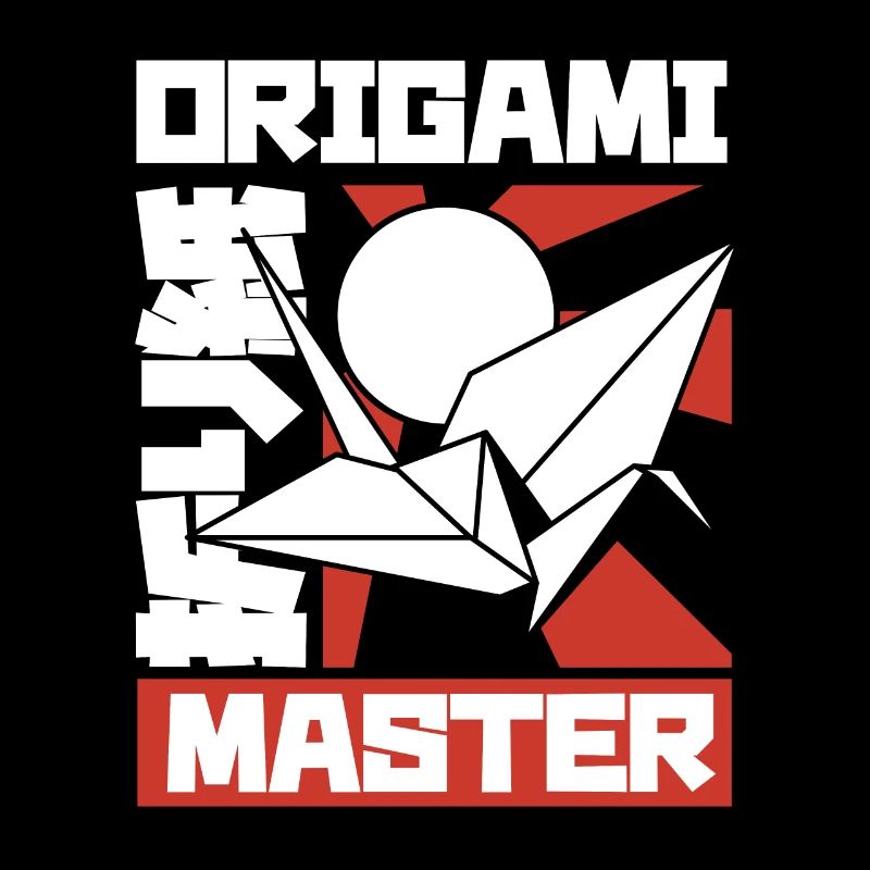 Origami Master grue en papier pliant Owl Master