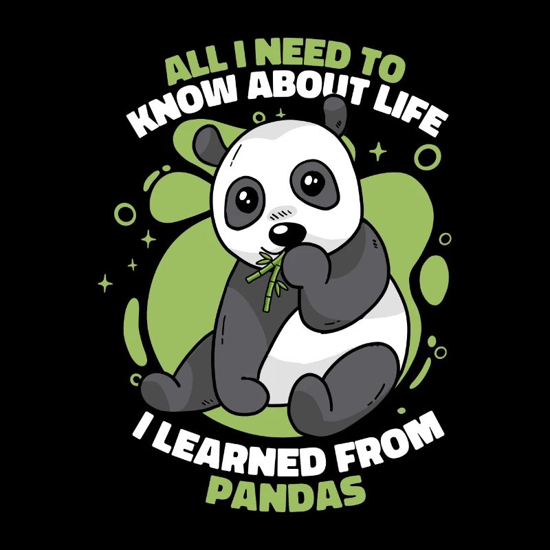 J’ai appris des pandas panda ours ami géant