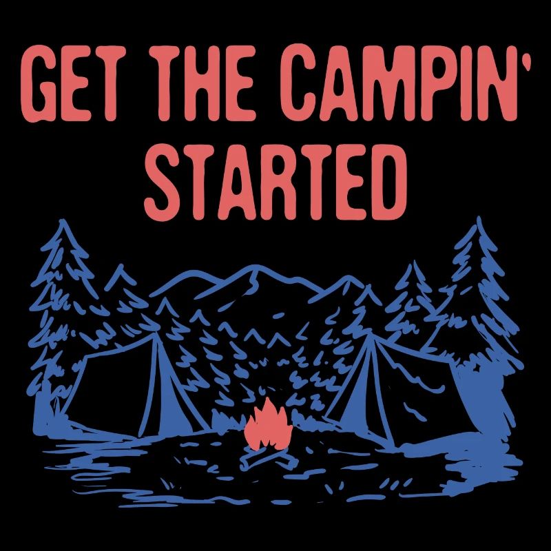 Get the Campin' Started Summer Vacation Tropical
