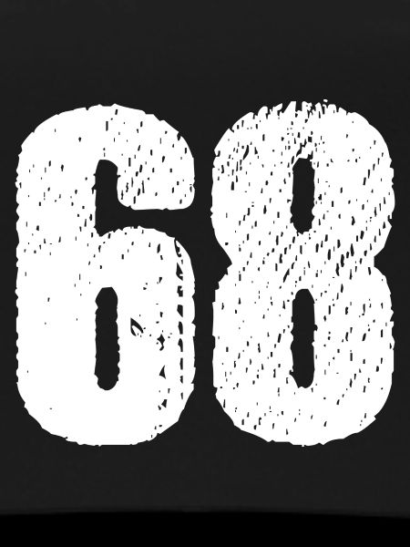 68 number jersey