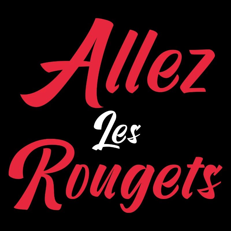 allez les Rougets. Les supporters suisses