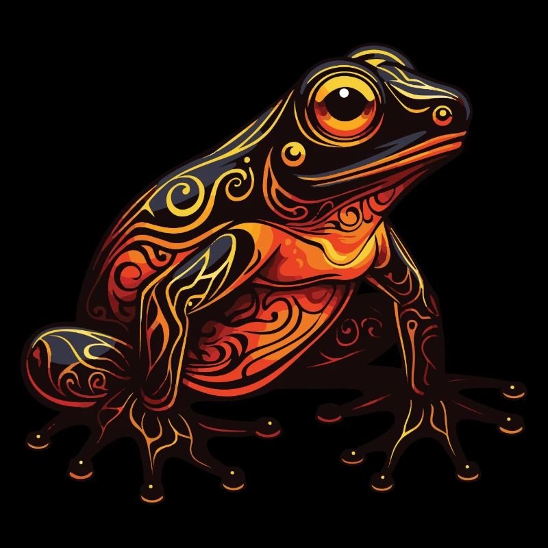 Frosch Portrait