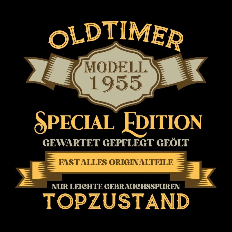 Oldtimer Modell 1955 Special Edition 70 Geburtstag