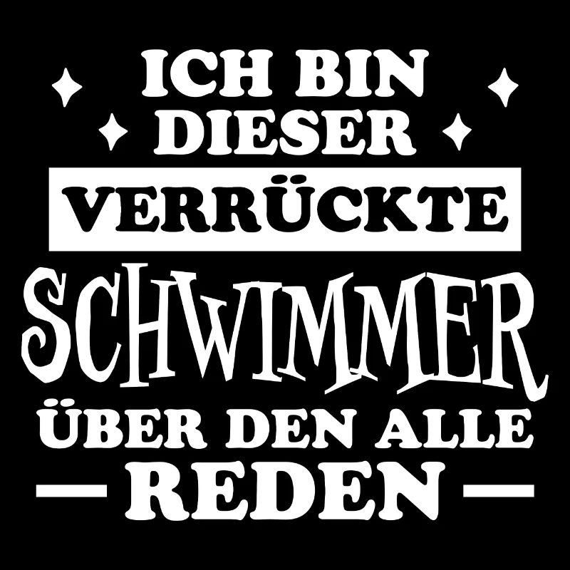 Schwimmer Sport Lustiger Spruch Schwimmen Geschenk