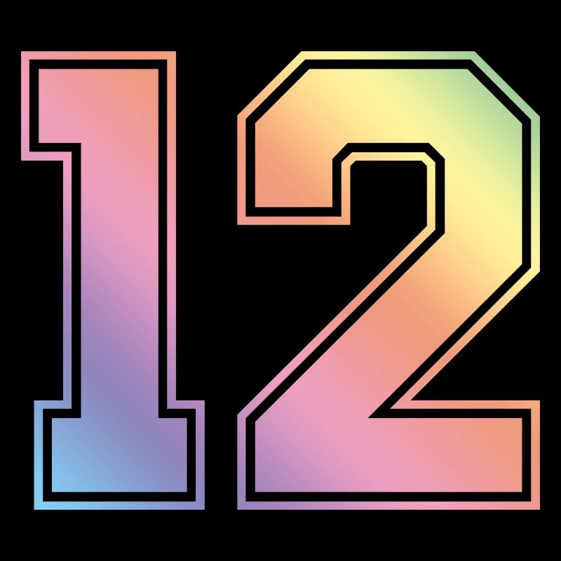 12 Nombre coloré