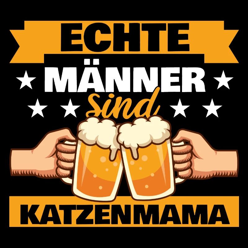 Echte Männer sind Katzenmama