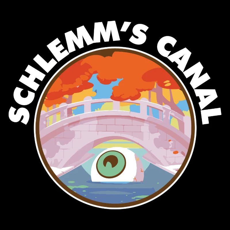 Drôle d’optométriste Pun Schlemm’s Canal Eye