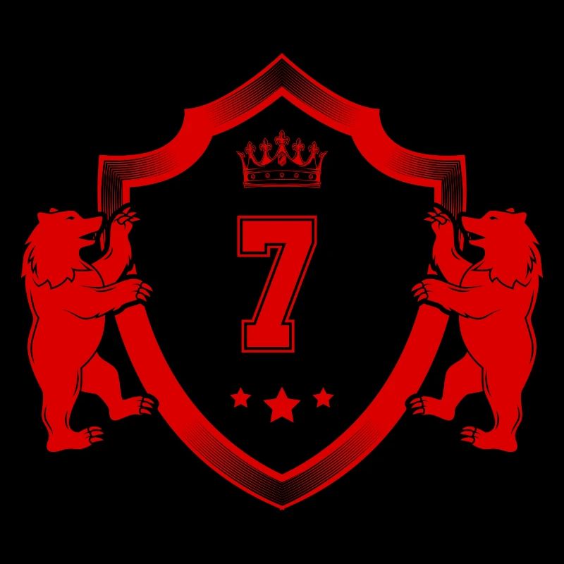 7 Zahl Wappen