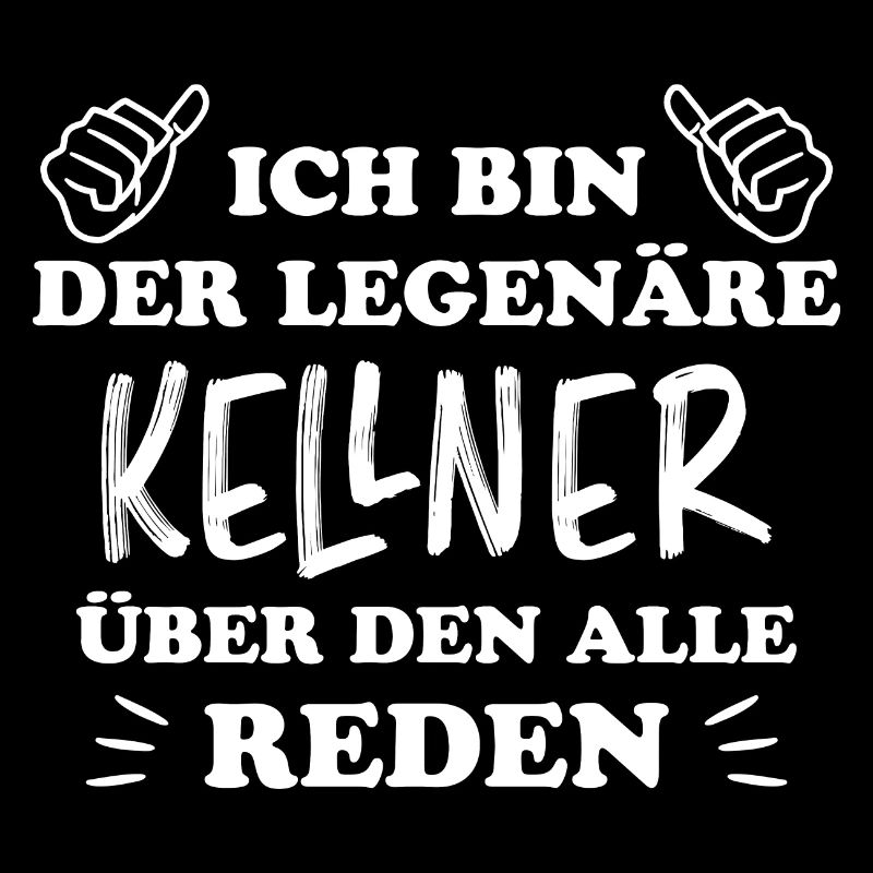 Kellner Lustige Spruch Service Restaurant Geschenk