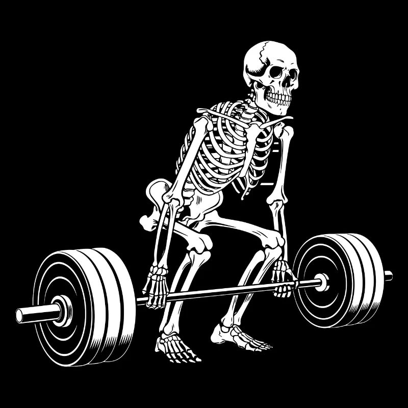 Skelett, Deadlift, Kraftsport, Training