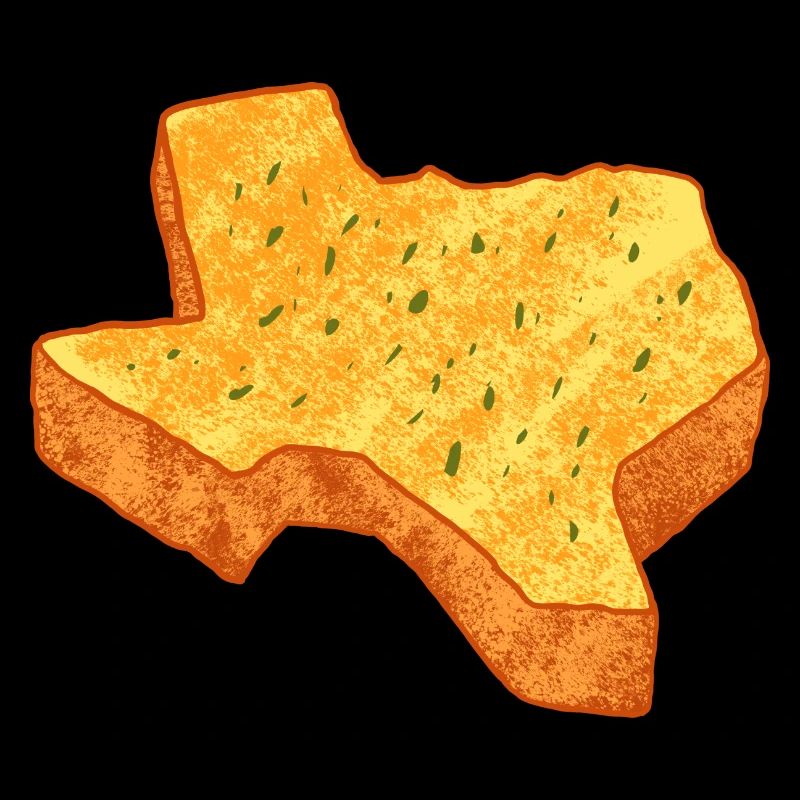 Toast Map Design pour les amoureux du Texas