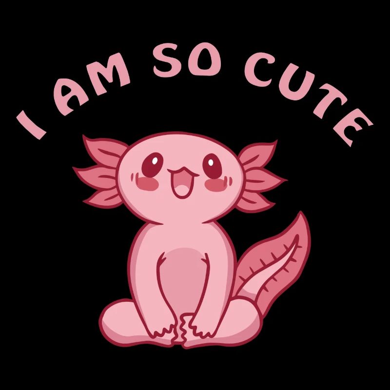 mignon bébé axolotl salamandre à queue aquariophile