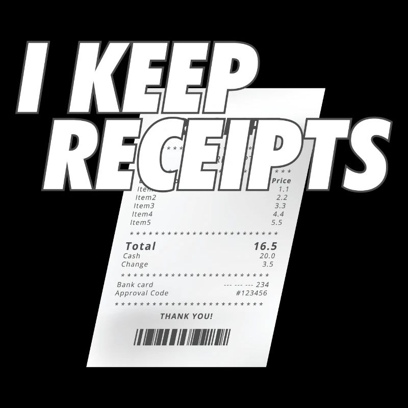 Sarcasm I Keep Receipts Meme Rant Funny Liar