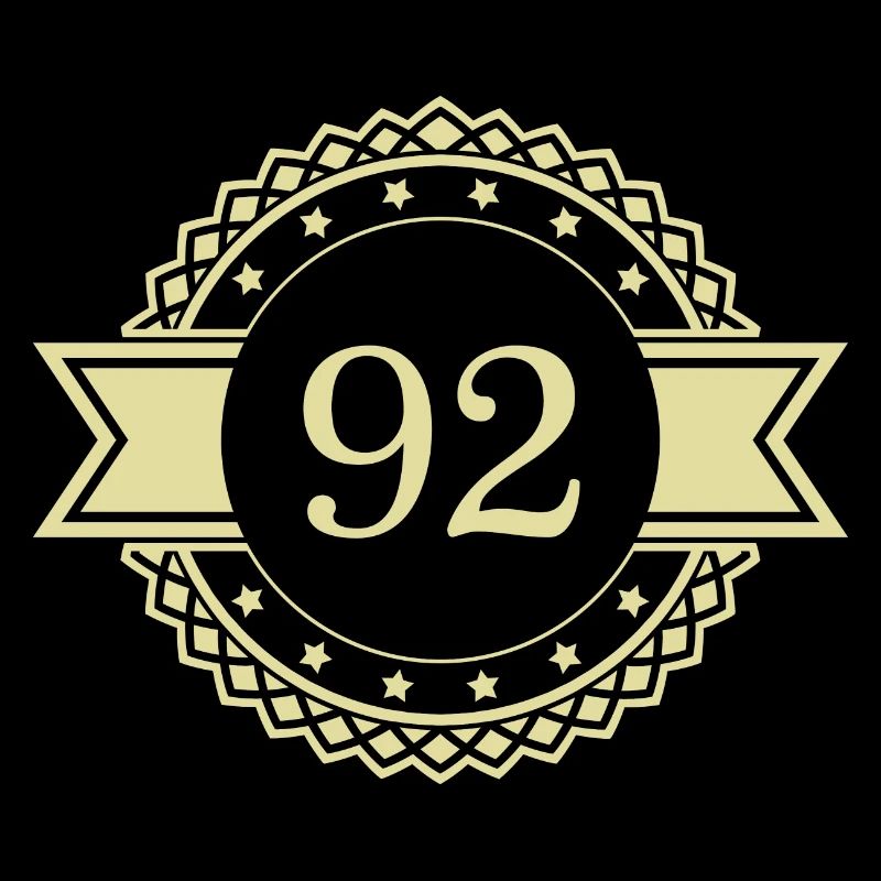 92 Emblème numérique