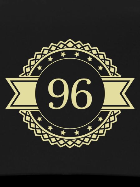 96 Number Emblem