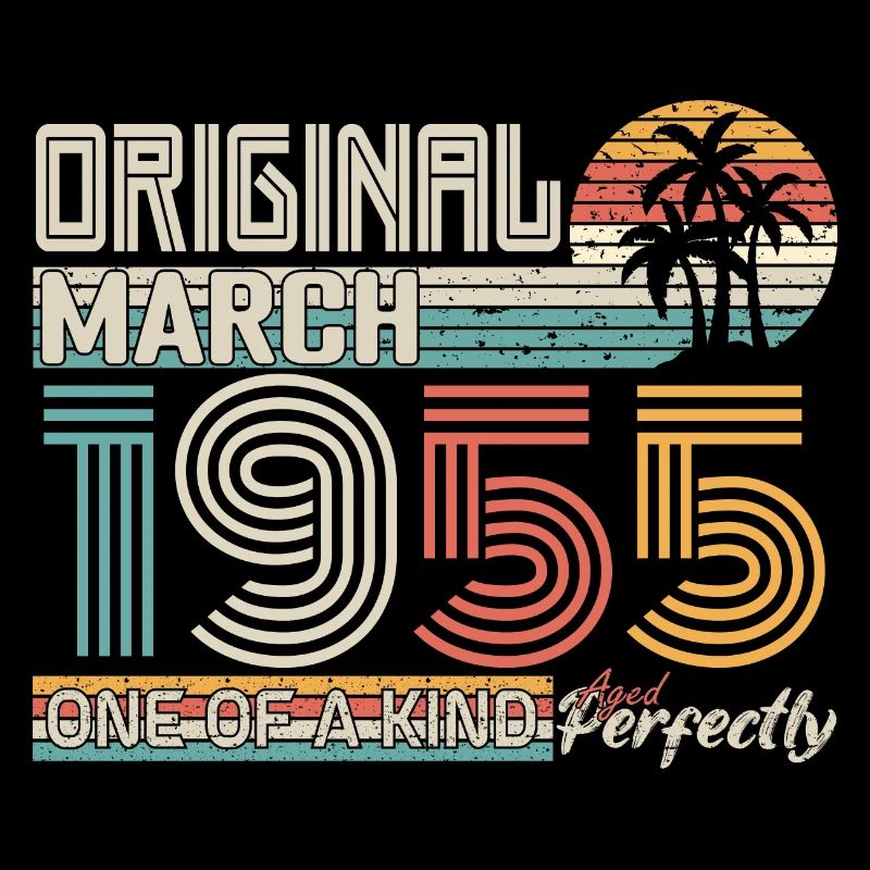 March 1955 Birthday March 1955 Gift