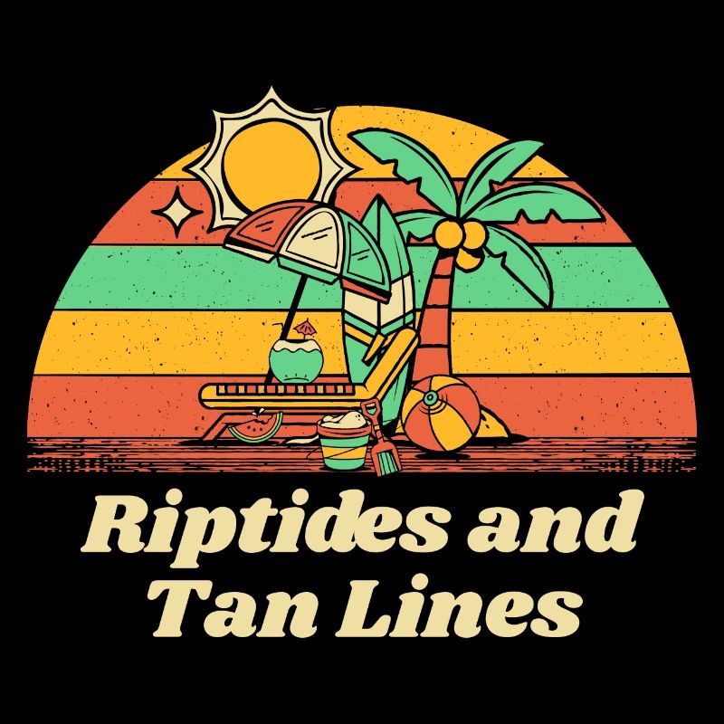 Riptides et Tan Lines Beach Bains de soleil Océan